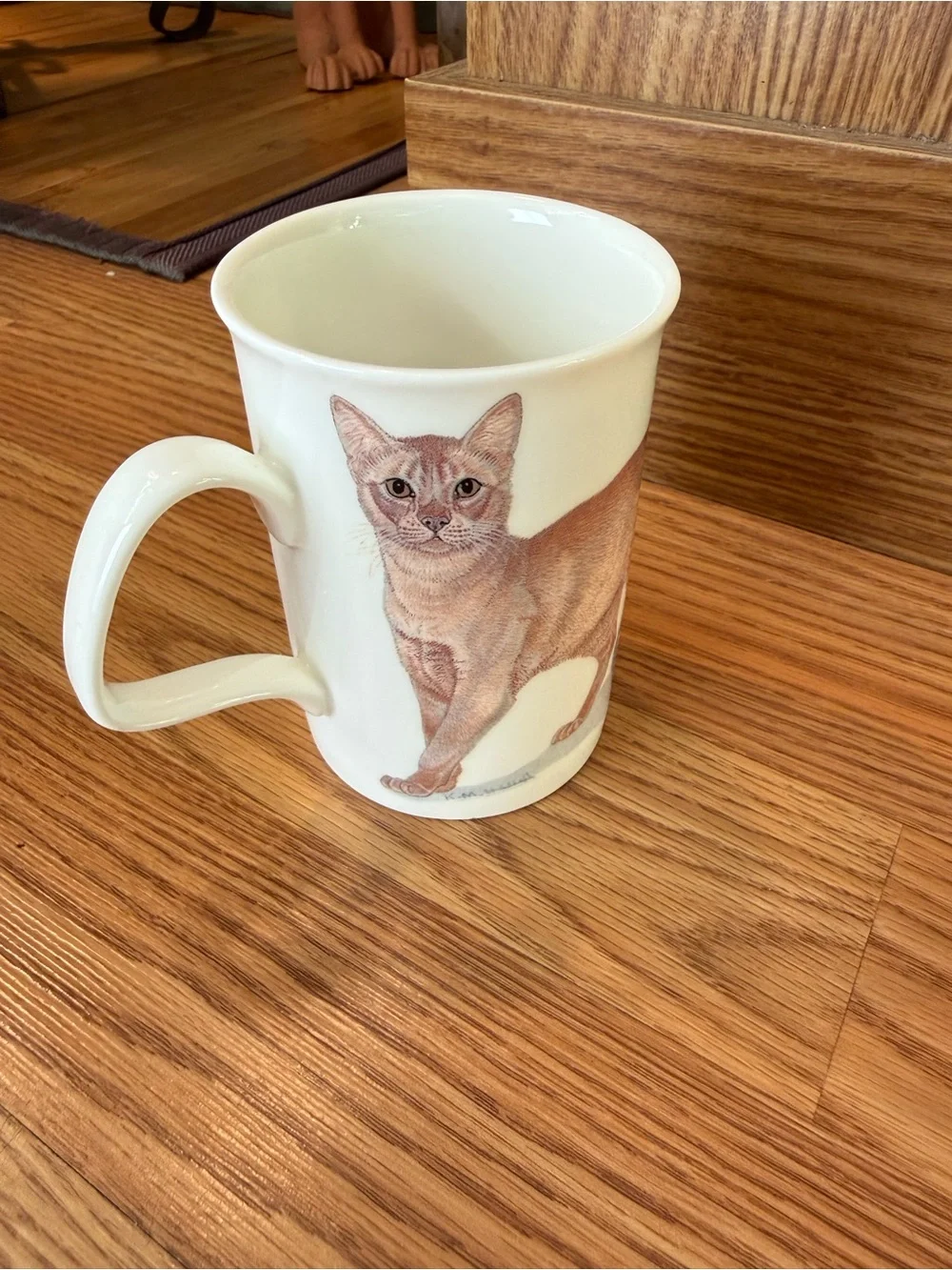 Henley Cat Collection Mug K. M. HASSALL 2013 Fine Bone China Cup England